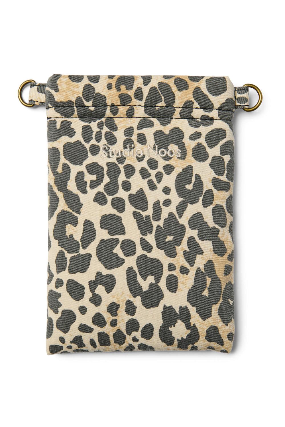 studio noos Soft Cotton Leopard Telefoontasje
