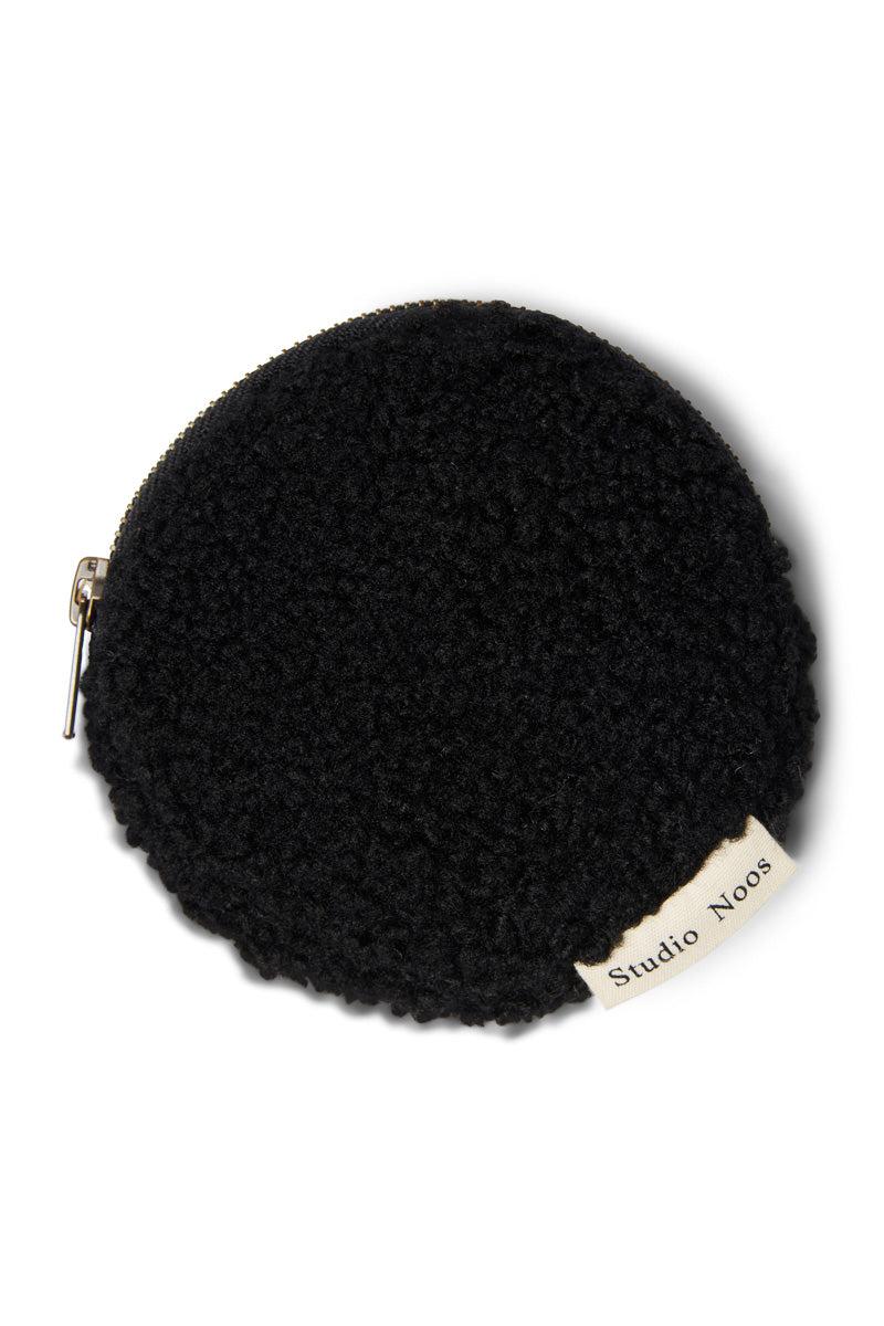 studio noos Zwarte Teddy Portemonnee