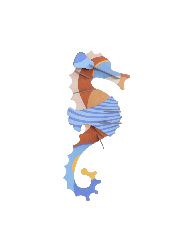 studio roof Blue Ringlet Seahorse Thema's Blue Ringlet Seahorse Zeedieren