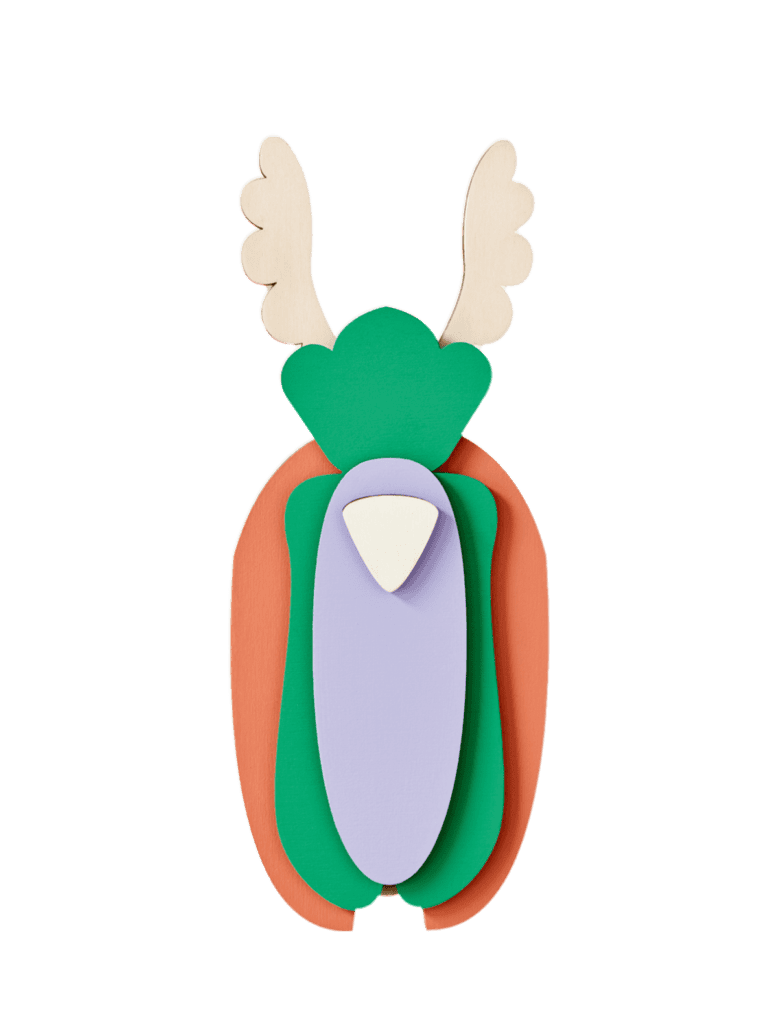 Studio Roof Curve Beetle Atelier Toit Curve Beetle Wall Art