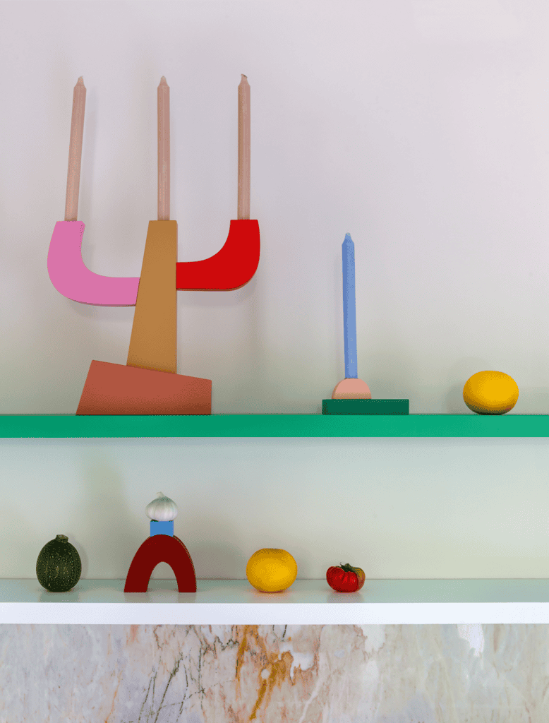 Studio Roof Curve Candle Holder Atelier Toit Curve Candle Holder Kandelaars