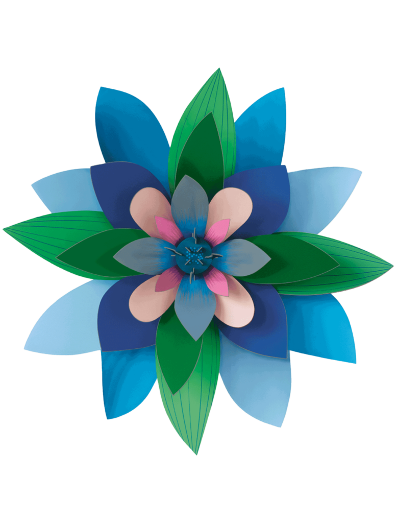 studio roof Deluxe Plum Granita Thema's Deluxe Plum Granita Floral Art