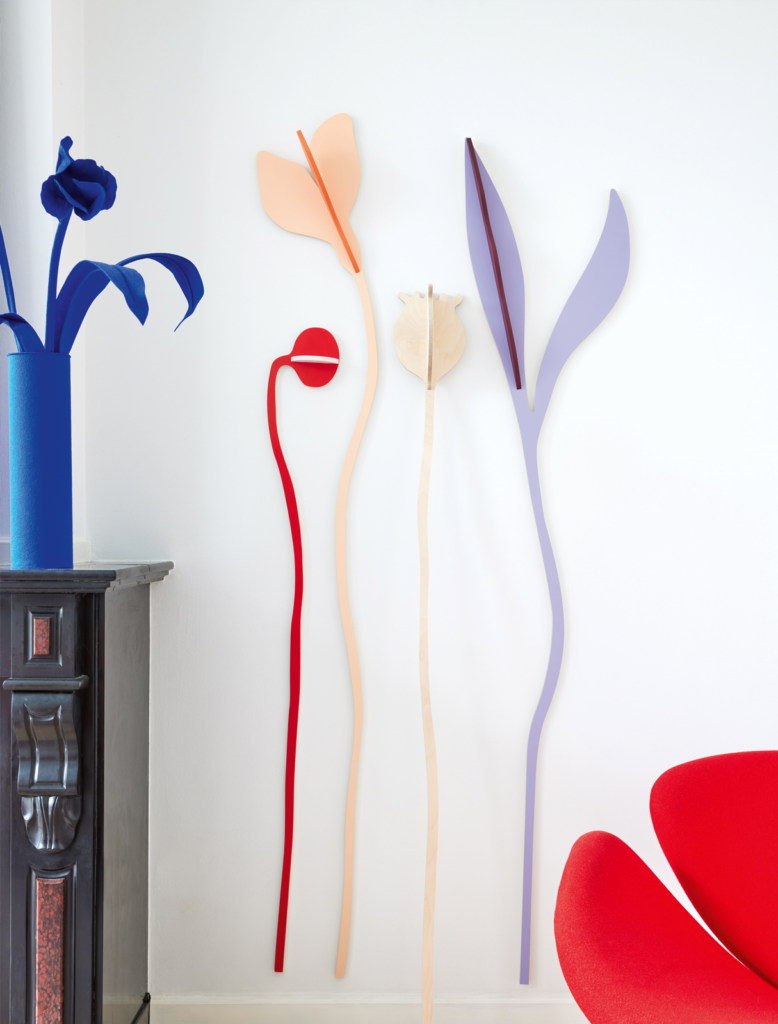 Studio Roof Les Monets 4 Flowers Atelier Toit Les Monets 4 Flowers Wall Art