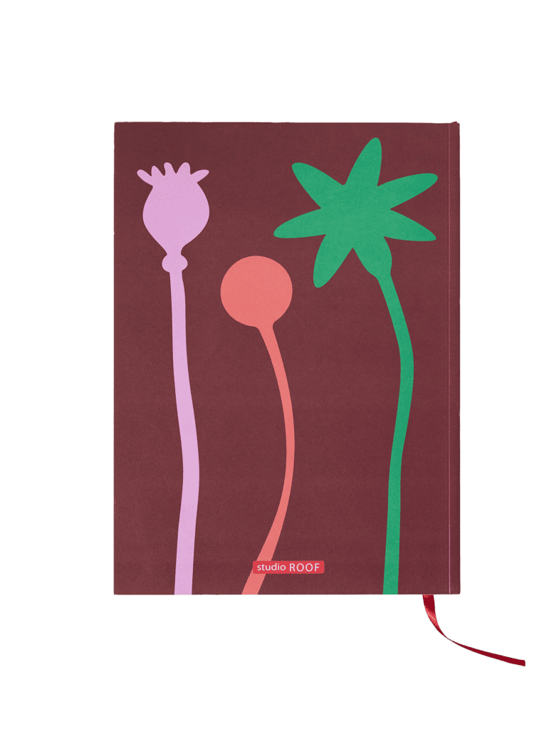 Studio Roof Notebook A4 – Flowers Objekten Notebook A4 – Flowers Notebooks
