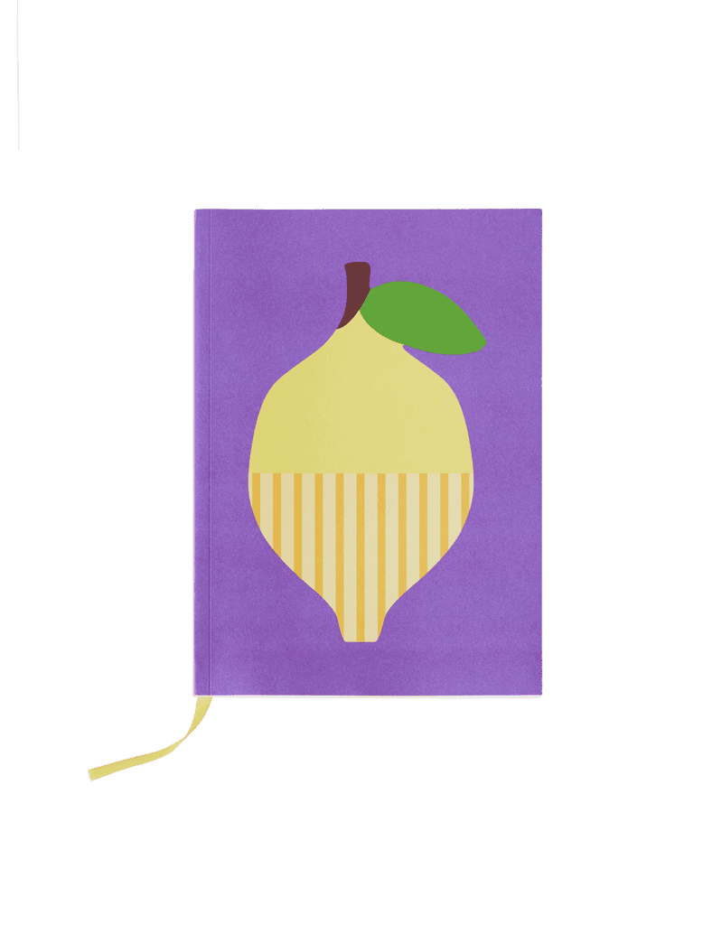 Studio Roof Notebook A5 – Lemon Objekten Notebook A5 – Lemon Notebooks
