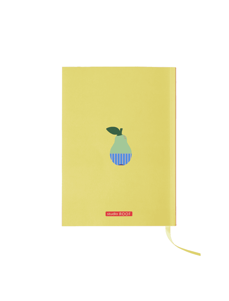Studio Roof Notebook A5 – Lemon Objekten Notebook A5 – Lemon Notebooks