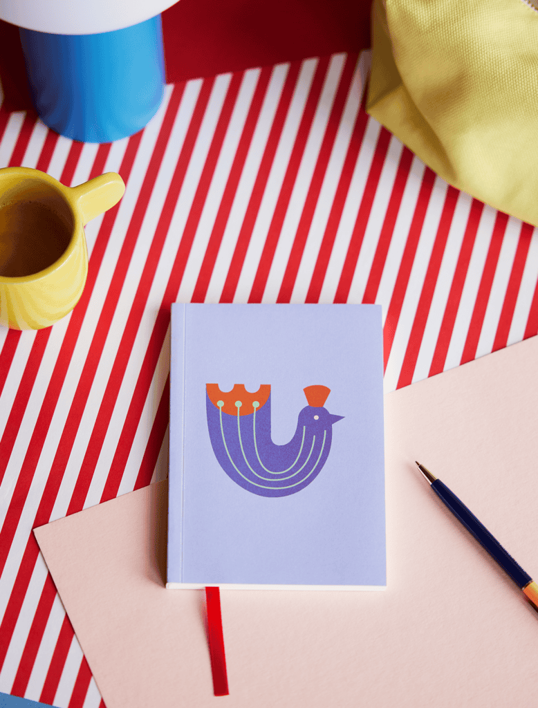 Studio Roof Notebook A6 – Bird Objekten Notebook A6 – Bird Notebooks