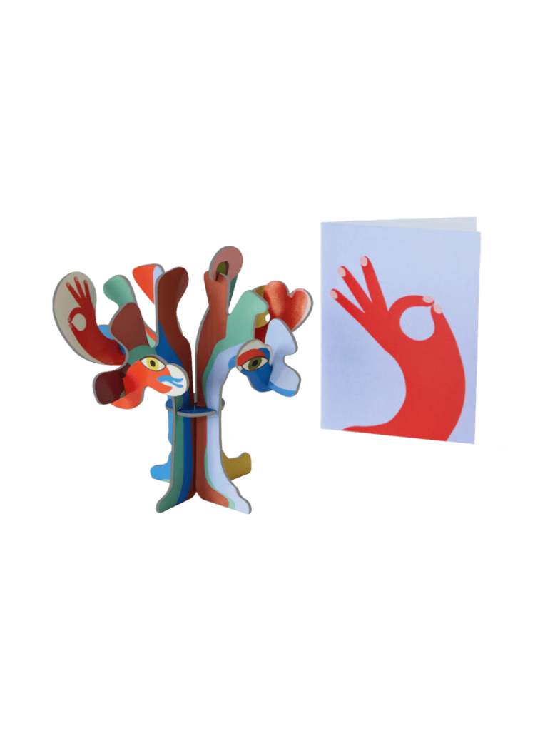 studio roof Pop Out Card Cosmic Tree Thema's Pop Out Card Cosmic Tree Floral Art