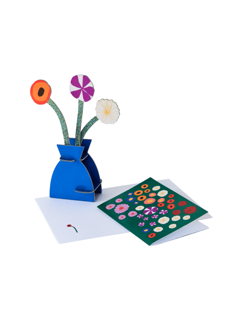 studio roof Pop Out Card Klimt Flowers Thema's Pop Out Card Klimt Flowers Floral Art