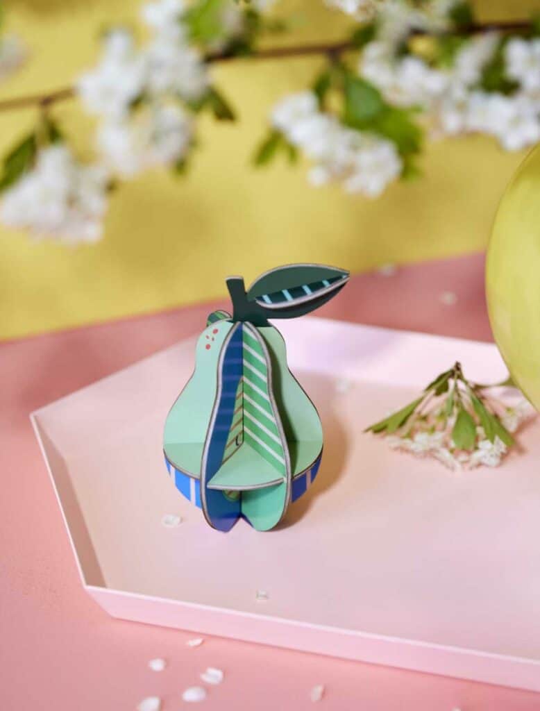 Studio Roof Pop Out Card Pear Objekten Pop Out Card Pear Pop Out Cards