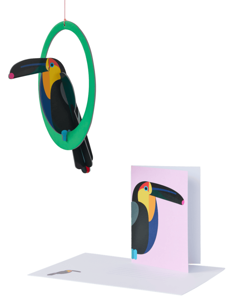 studio roof Pop out Card Toucan Thema's Pop out Card Toucan Vogels