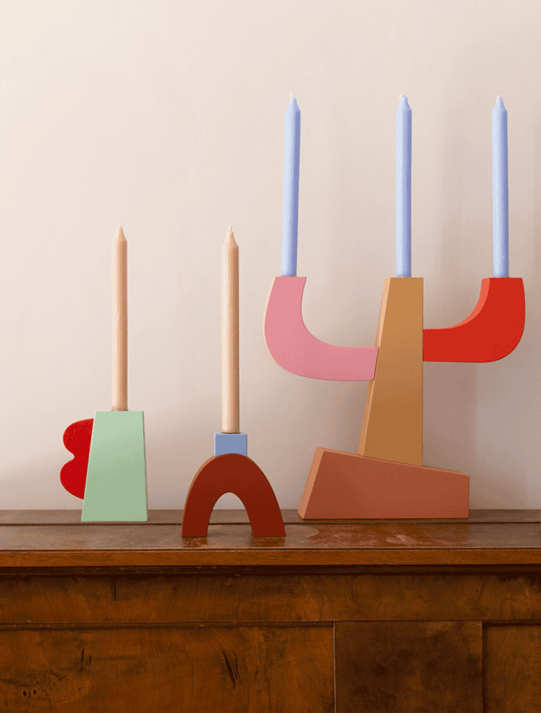 Studio Roof Presley Candle Holder 1:1 Atelier Toit Presley Candle Holder 1:1 Kandelaars