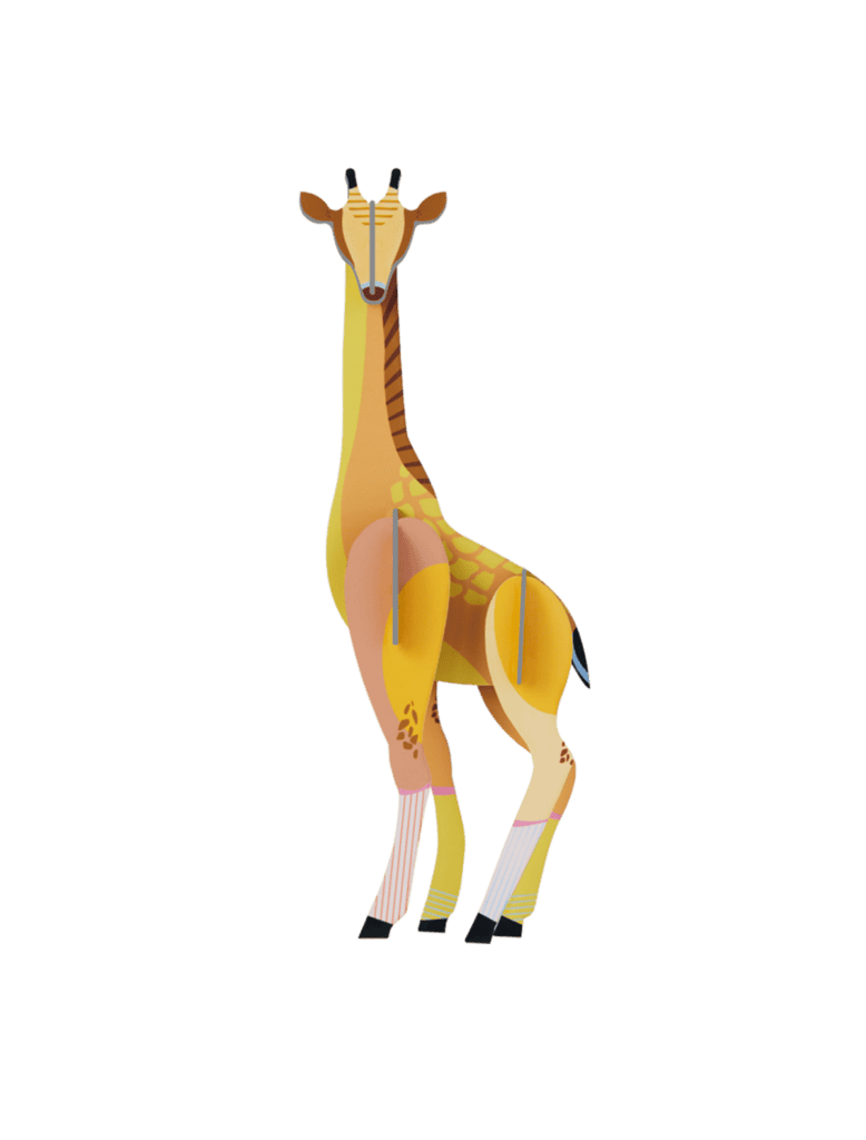studio roof Giraffe Thema's Giraffe Jungle Dieren