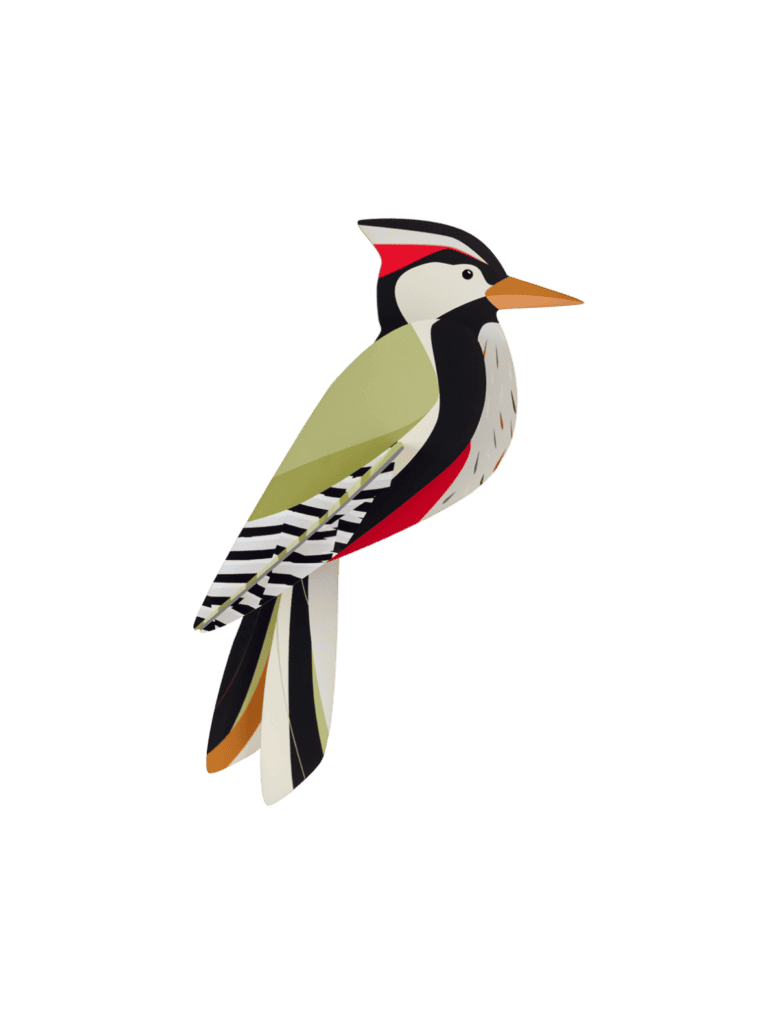 studio roof Woodpecker Thema's Woodpecker Vogels