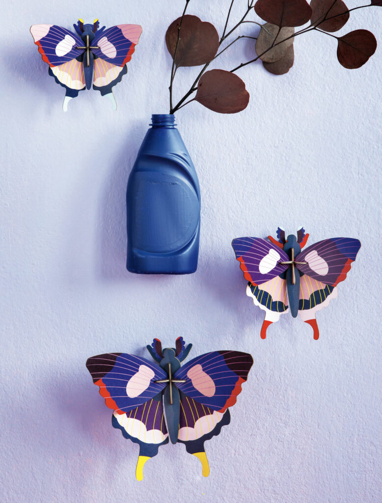 Studio Roof Swallowtail Butterflies Set Of 3 Thema's Swallowtail Butterflies Set Of 3 Vlinders