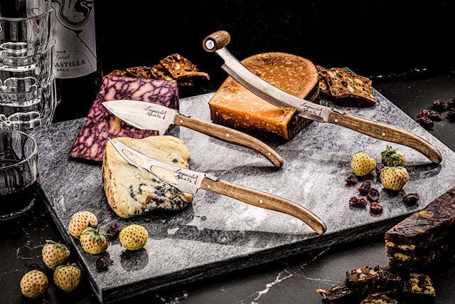 style de vie Luxury Line kaasmessenset Eikenhout Stonewash V2