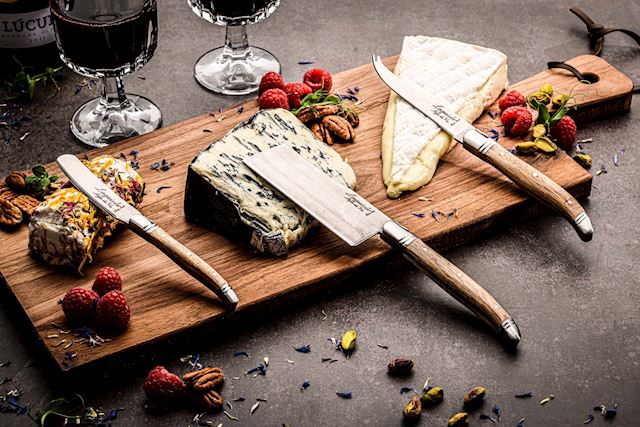 style de vie Luxury Line kaasmessenset Eikenhout Stonewash