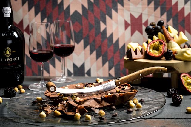 style de vie Luxury Line Kaasmessenset Olijfhout V2