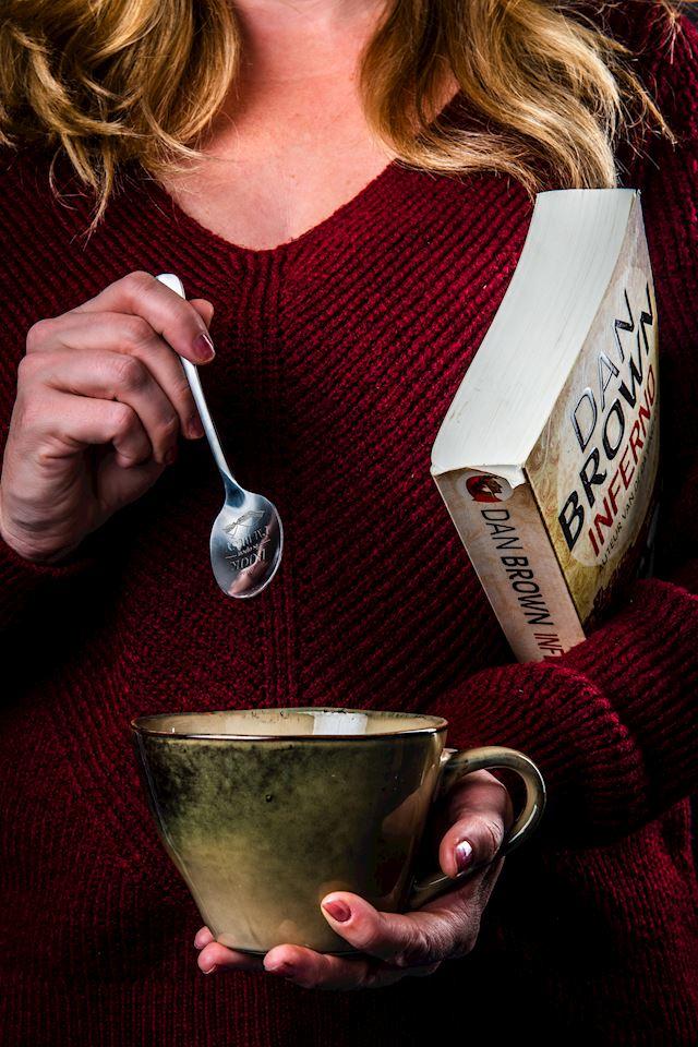 style de vie One Message Spoon If the book is open I'm busy