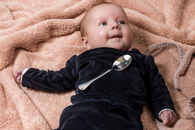 style de vie One Message Spoon Welcome to the world little one