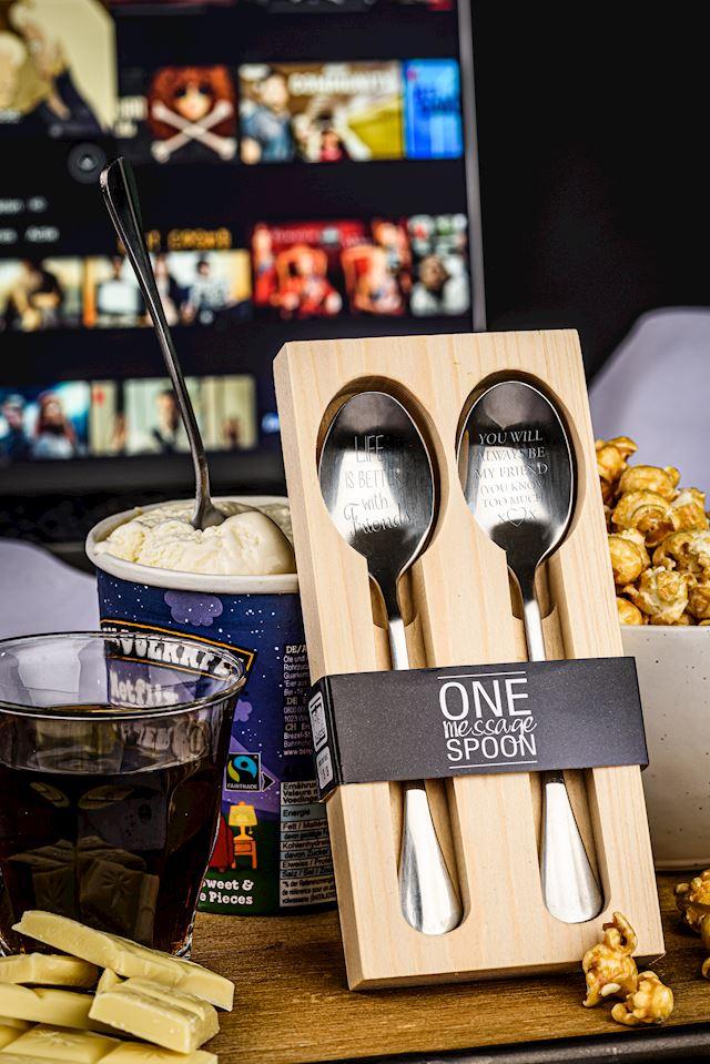 style de vie One Message Spoon You will always be my friend