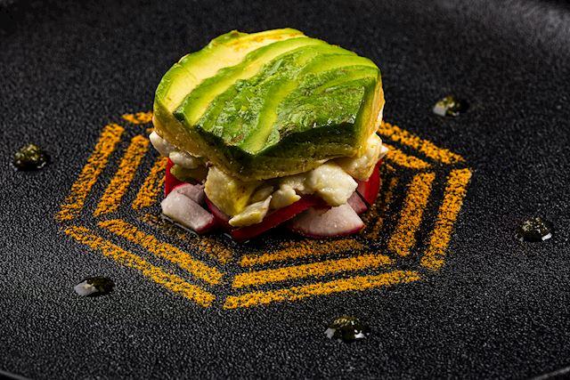 style de vie Plate-it Garneerringen Hexagon met pusher 4-delige set