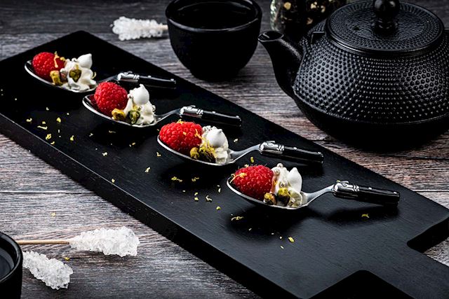 style de vie Premium Line Amuse Lepels Zwart 6 stuks