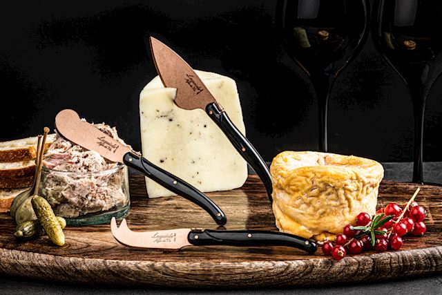 style de vie Prestige Line Kaasmessenset 3-delig Copper Stonewash