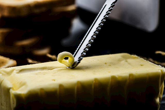 style de vie Style de Vie 6 mat RVS kaasmessen met draai