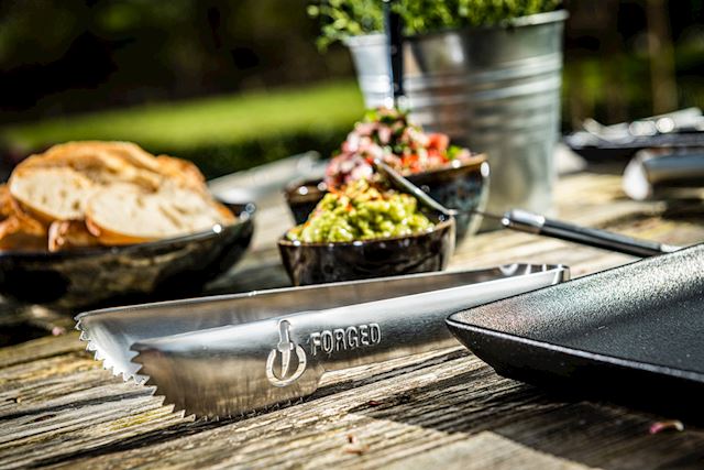 style de vie Churrasco RVS serveertangen 4 st