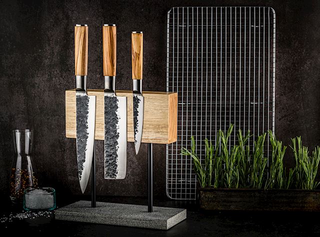 style de vie Forged Olive 3-delige messenset