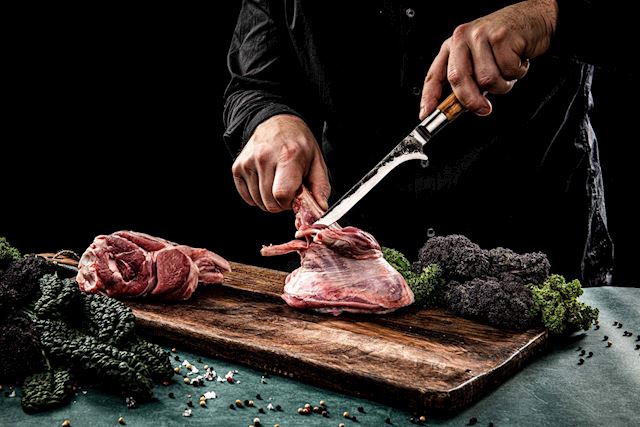 style de vie Forged Olive Uitbeenmes