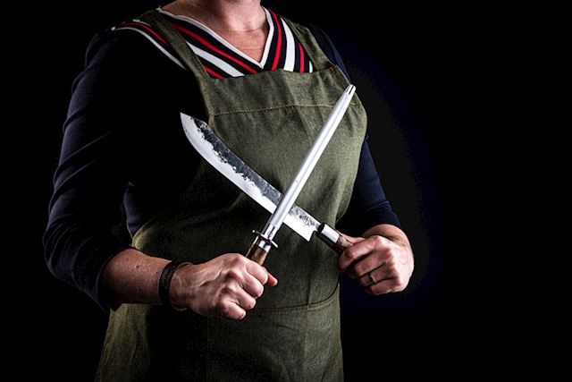 style de vie Forged VG10 Diamanten Aanzetstaal