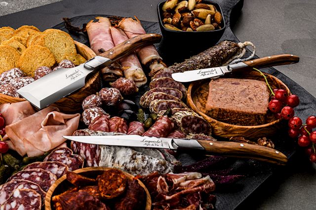 style de vie Luxury Line Charcuterieset Olijfhout