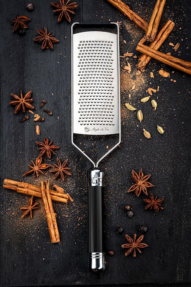 style de vie Premium Line Rasp fine zwart