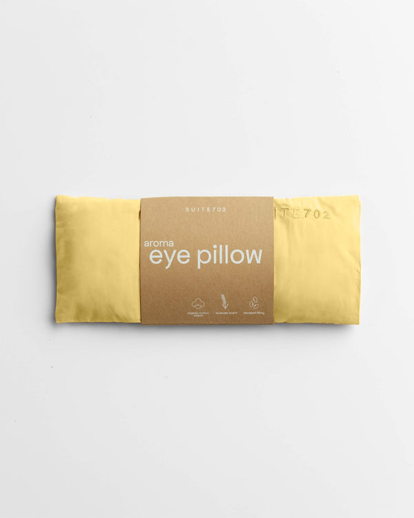 Suite702 Aroma Eye Pillow Butter Yellow