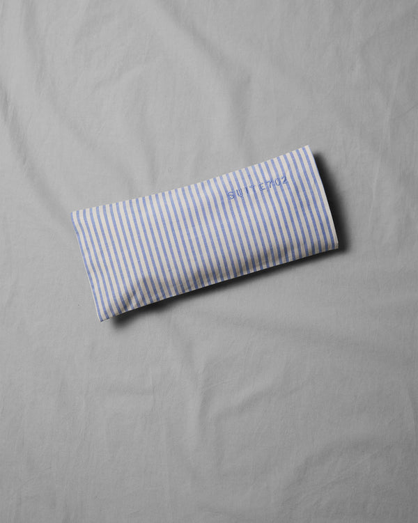 suite702 Aroma Eye Pillow Streep Blue Ecru