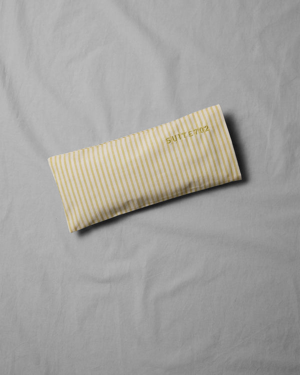 suite702 Aroma Eye Pillow Streep Lemon Ecru