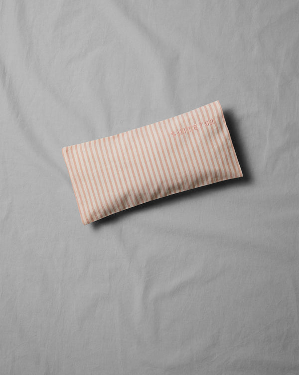 suite702 Aroma Eye Pillow Streep Peach Ecru