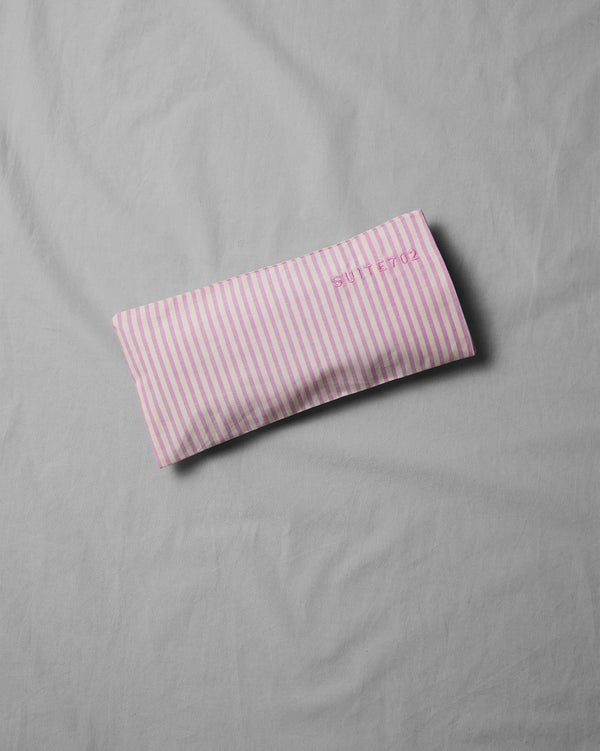 suite702 Aroma Eye Pillow Streep Pink Ecru