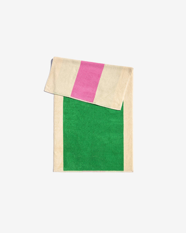 suite702 Badhanddoek Pink Green