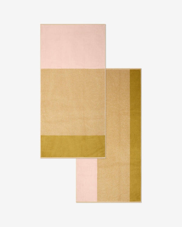 suite702 Badhanddoeken Set Blend (2 st.) Blush Olive