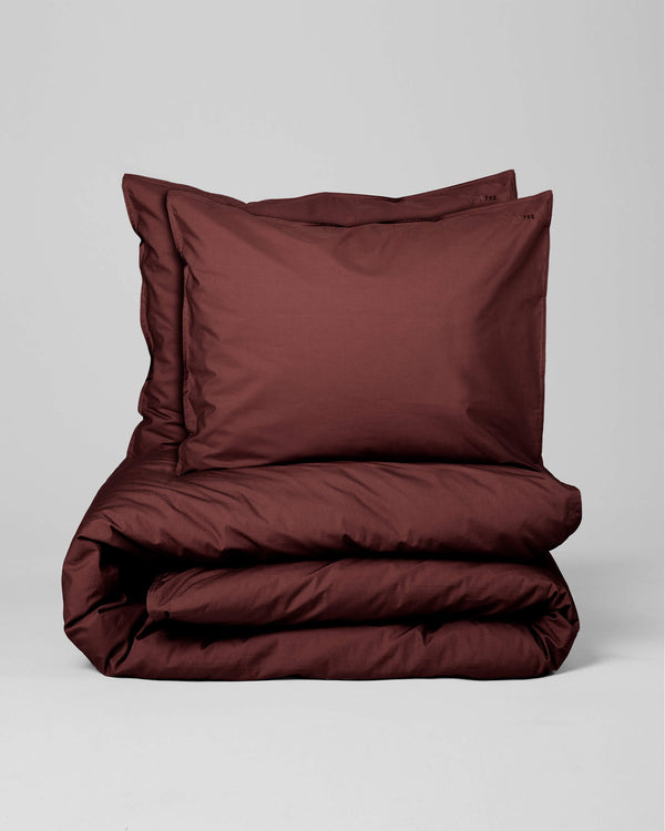 suite702 Beddengoed Set Katoen Brique Red