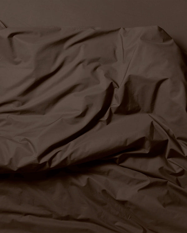 Suite702 Beddengoed Set Katoen Coffee Brown