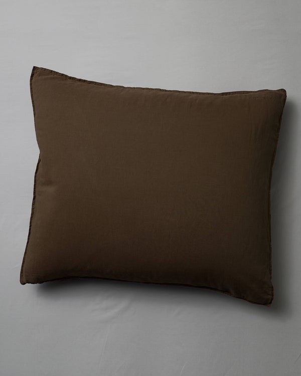 Suite702 Beddengoed Set Linnen Dark Brown