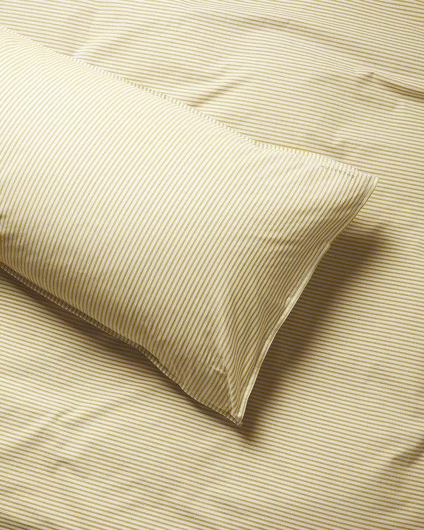 Suite702 BedMATE Sloop Streep Katoen Lemon Ecru