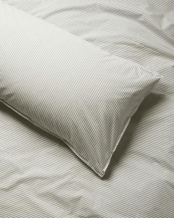 Suite702 BedMATE Sloop Streep Katoen Olive Ecru