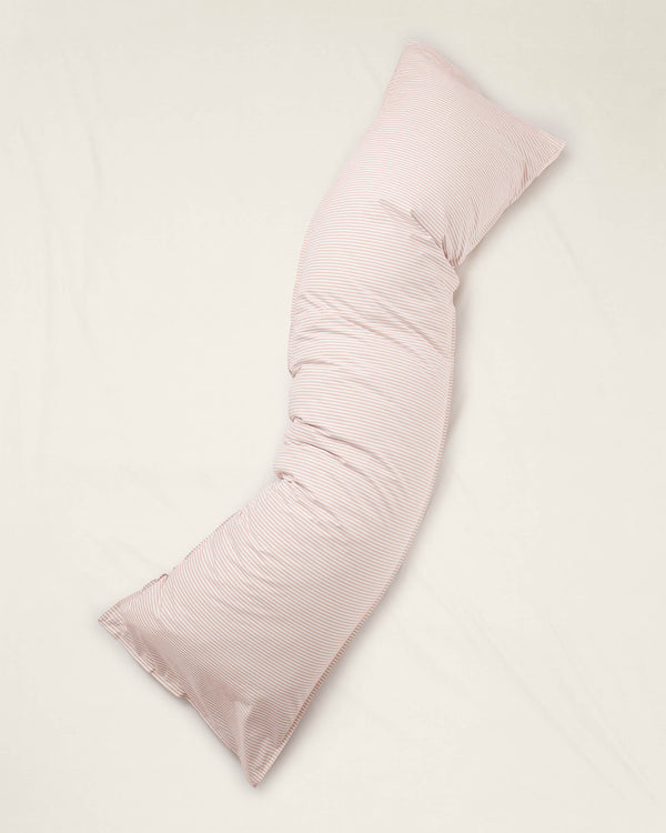 Suite702 BedMATE Sloop Streep Katoen Peach Ecru