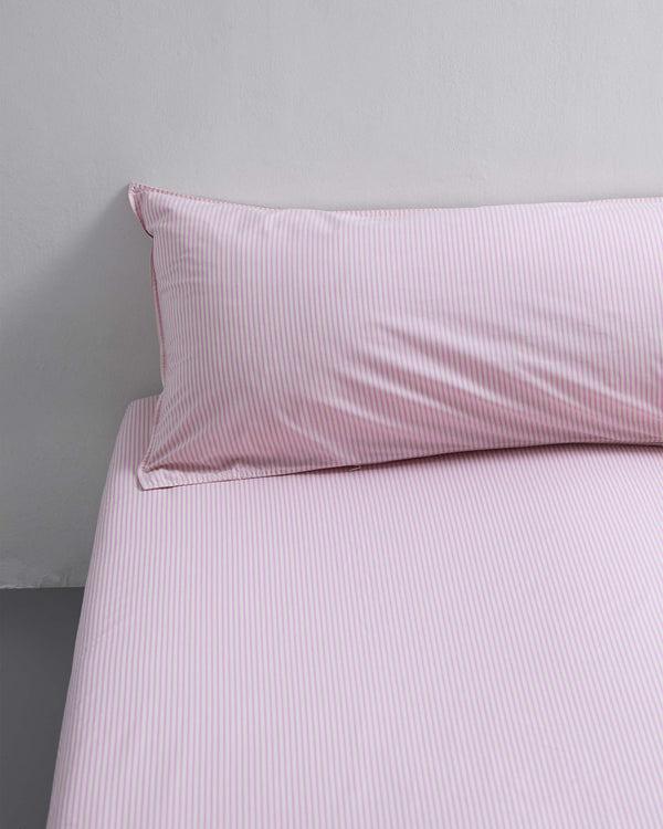 suite702 bedMATE Sloop Streep Katoen Pink Ecru