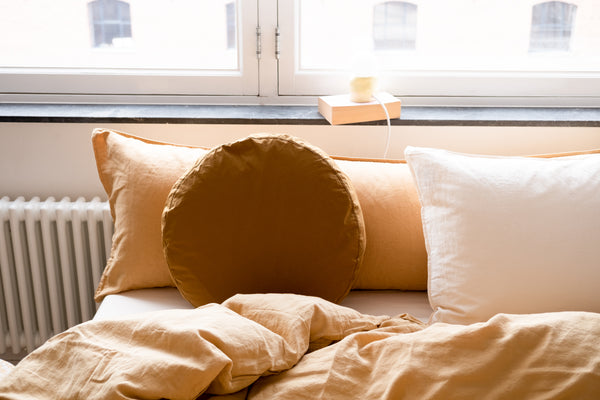 Suite702 BigDOT Kussensloop Khaki Gold